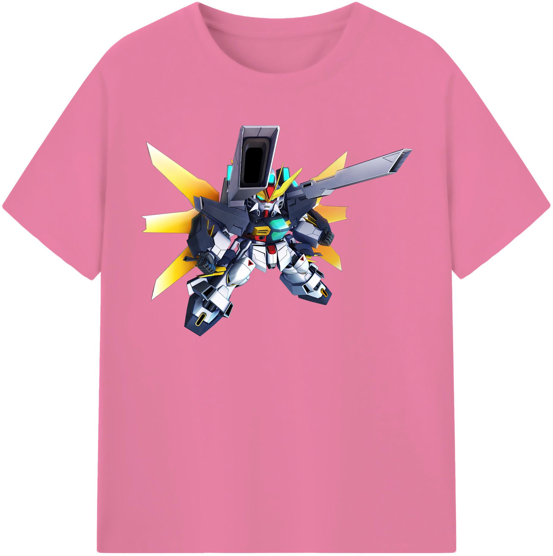 （画像用） 機動戦士ガンダム Mobile Suit Gundam 綿100％半袖Tシャツ（フロントプリント）